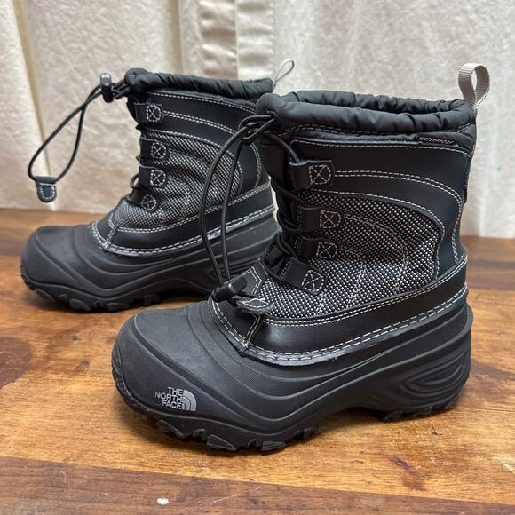 The North Face Kids Size 13 Alpenglow Snow Winter Boots Insulated Liner - Picture 1 of 11
